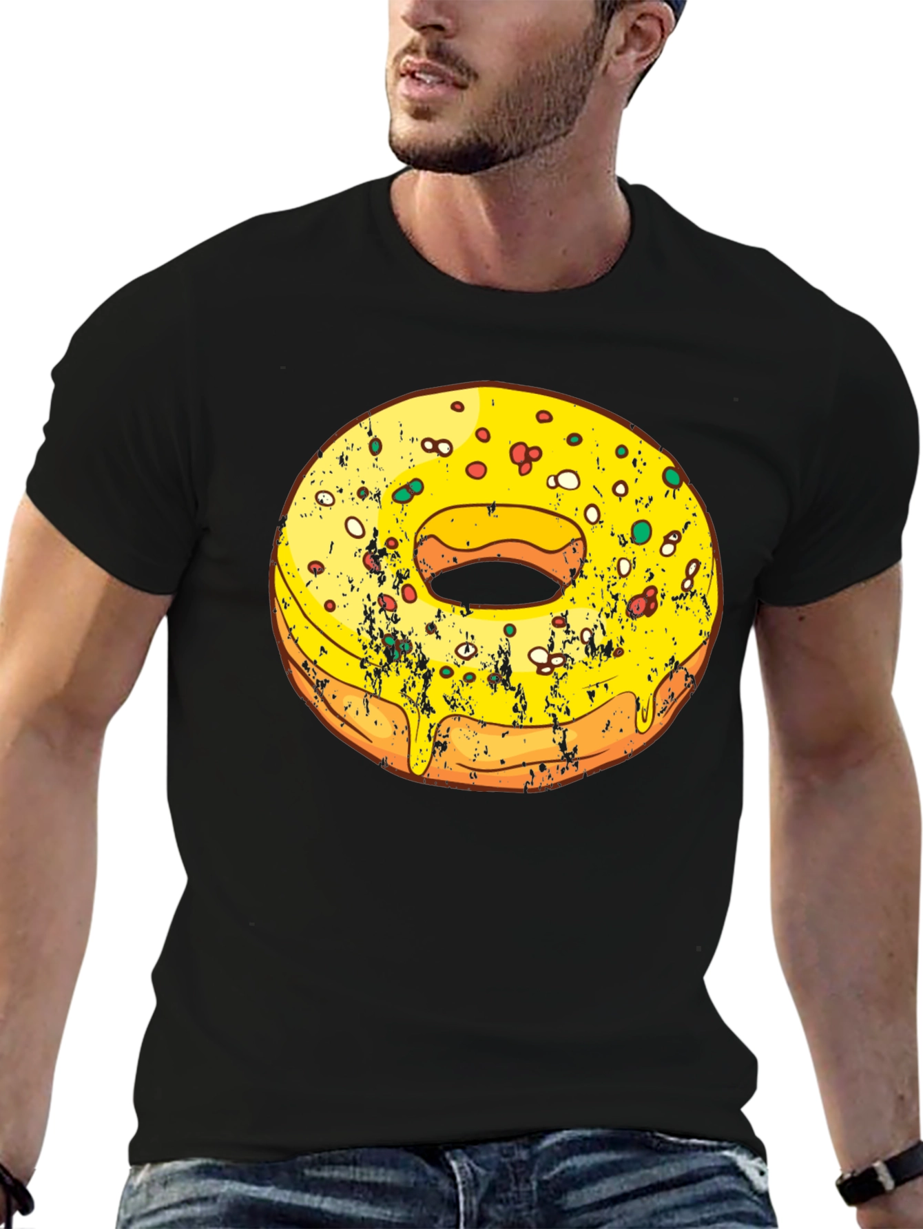 Donut Graphic Tee - Fun Foodie T-Shirt
