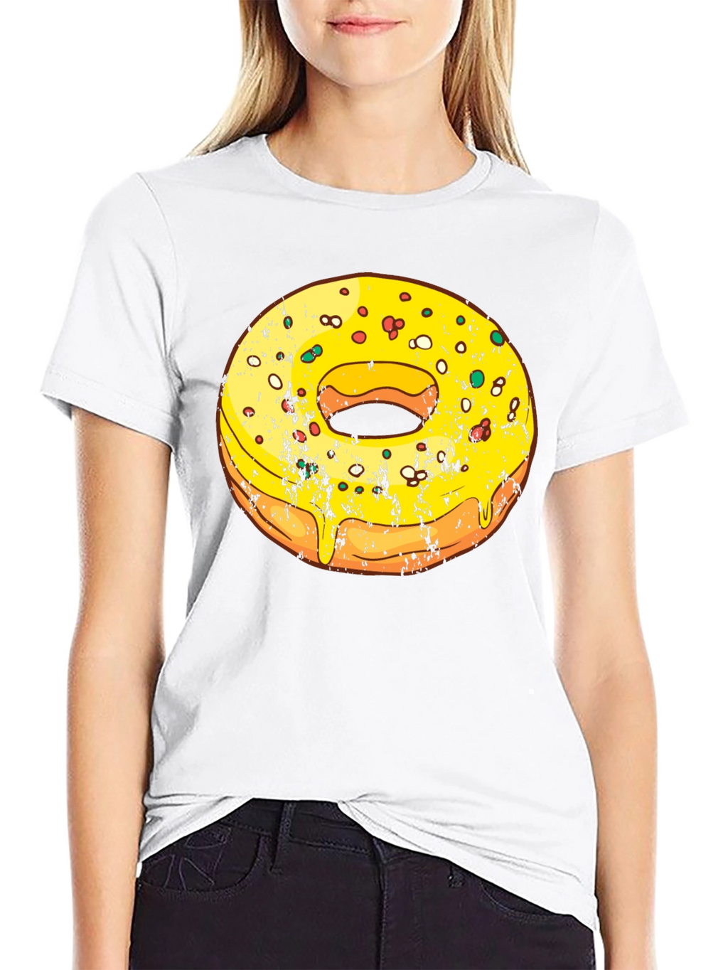 Donut Graphic Tee - Fun Foodie T-Shirt