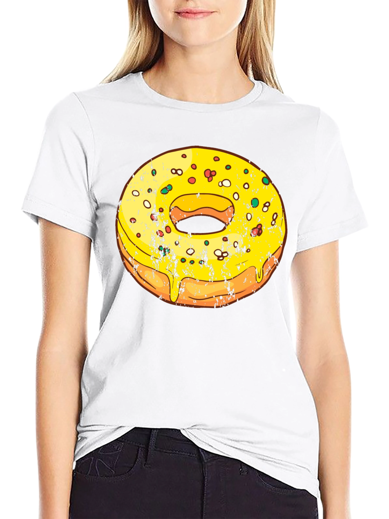 Donut Graphic Tee - Fun Foodie T-Shirt