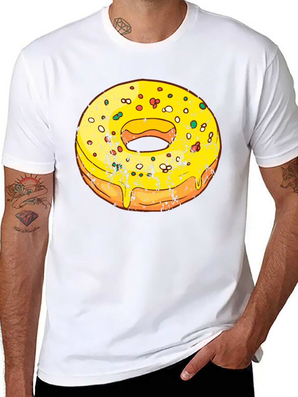 Donut Graphic Tee - Fun Foodie T-Shirt