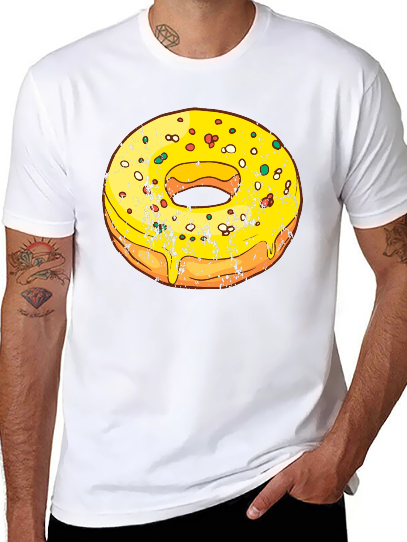 Donut Graphic Tee - Fun Foodie T-Shirt