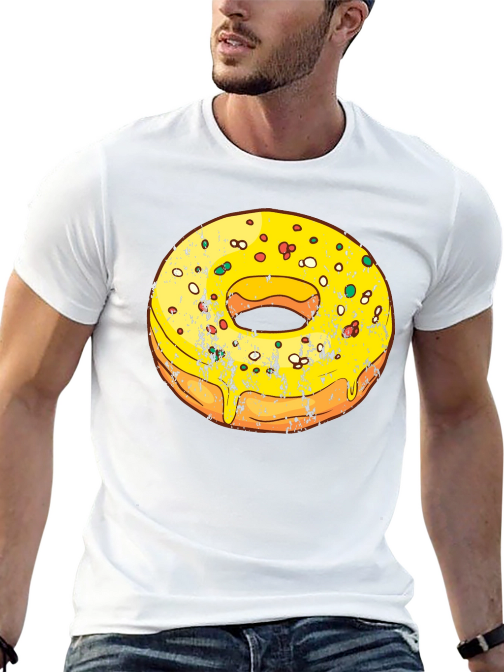 Donut Graphic Tee - Fun Foodie T-Shirt
