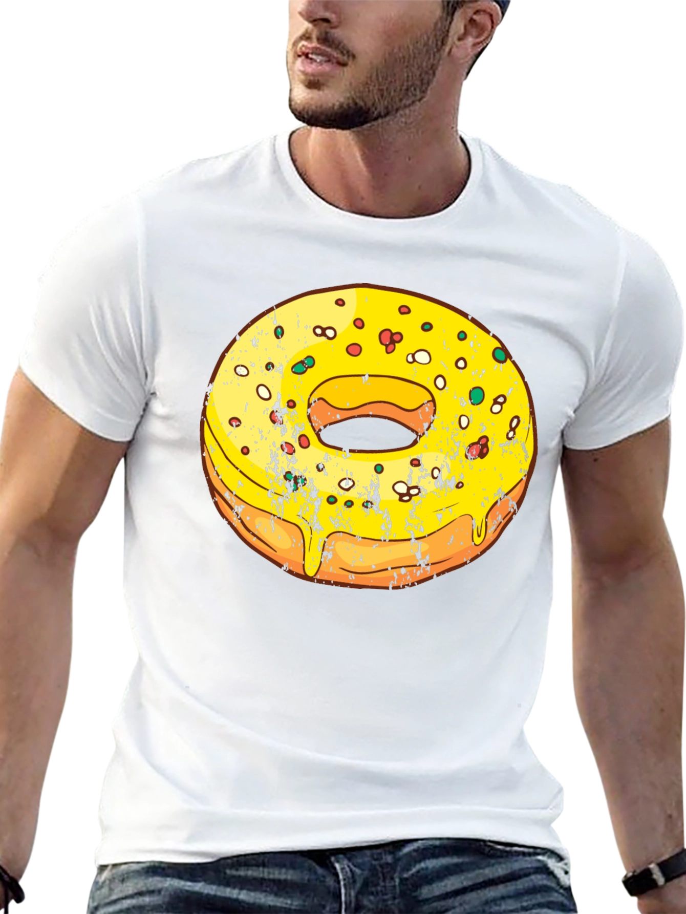 Donut Graphic Tee - Fun Foodie T-Shirt