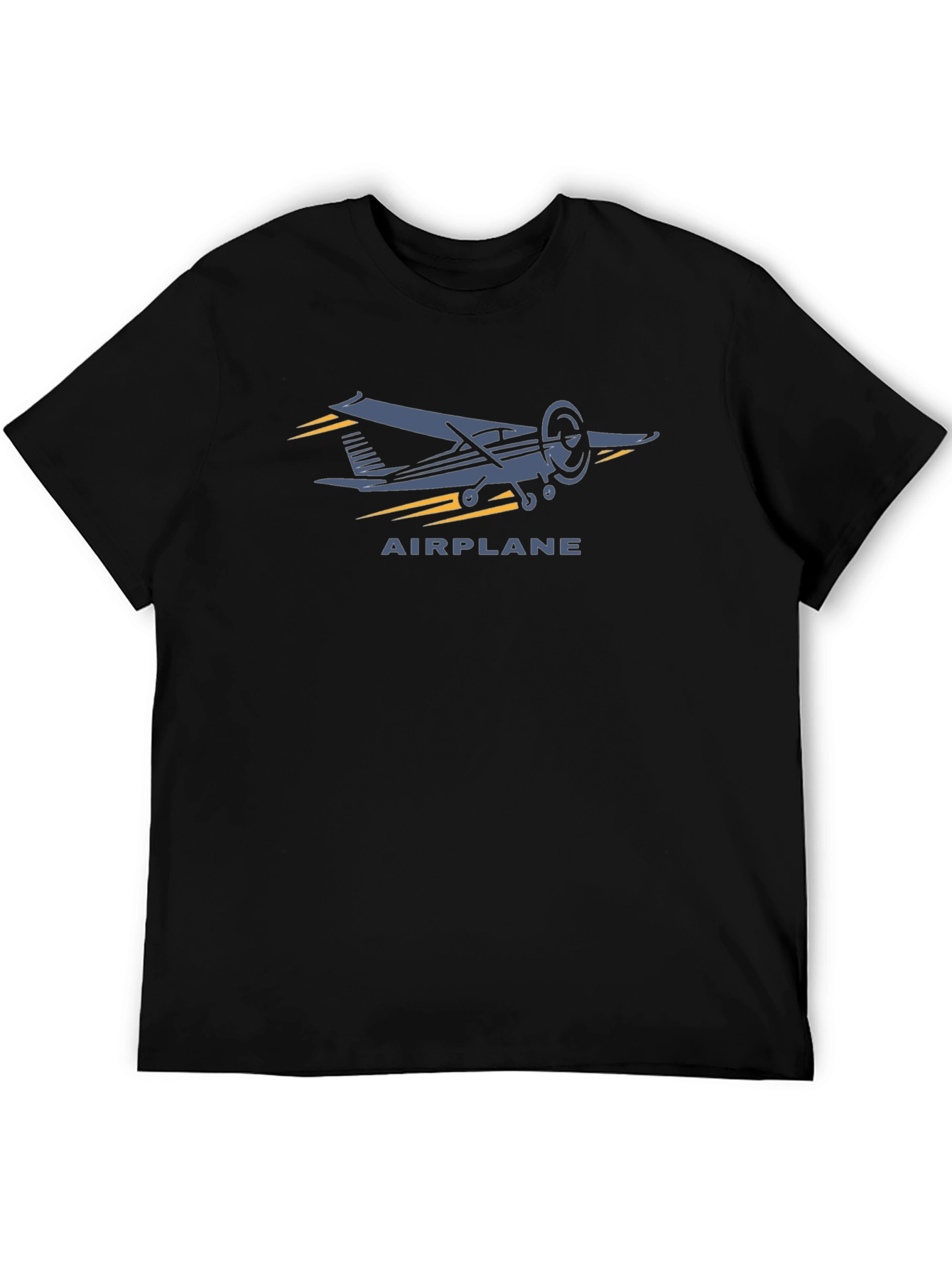 Airplane Graphic Tee - Aviation Style T-Shirt