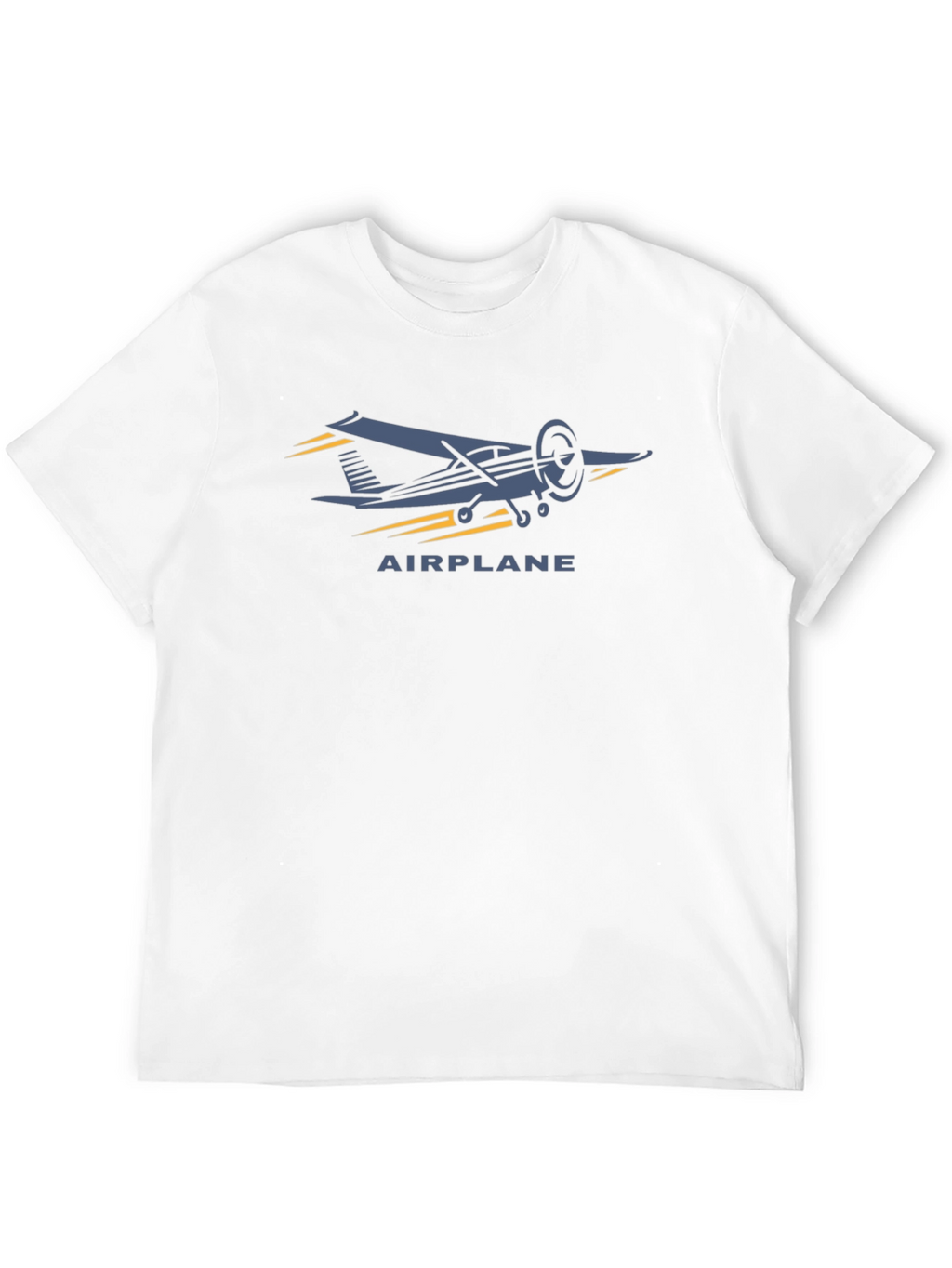 Airplane Graphic Tee - Aviation Style T-Shirt