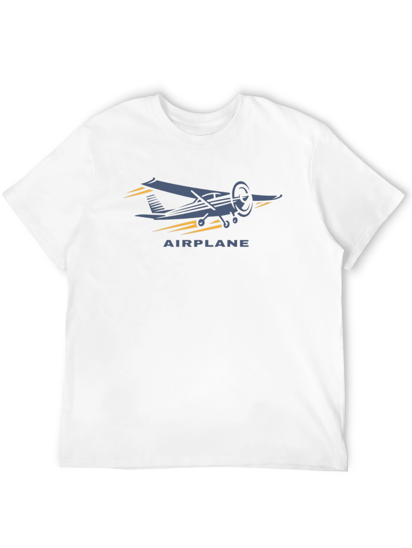 Airplane Graphic Tee - Aviation Style T-Shirt