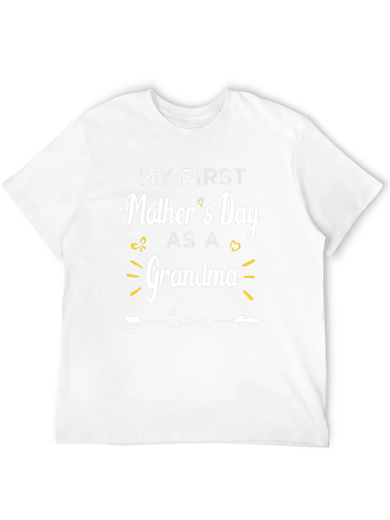 First Mothers Day Grandma Graphic Tee