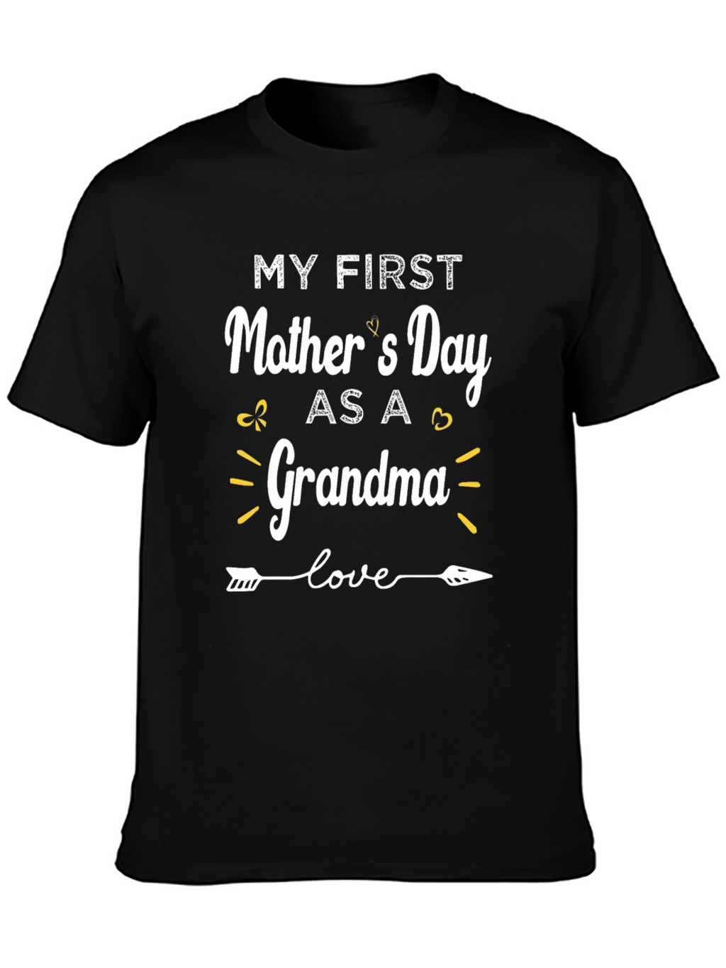 First Mothers Day Grandma Graphic Tee