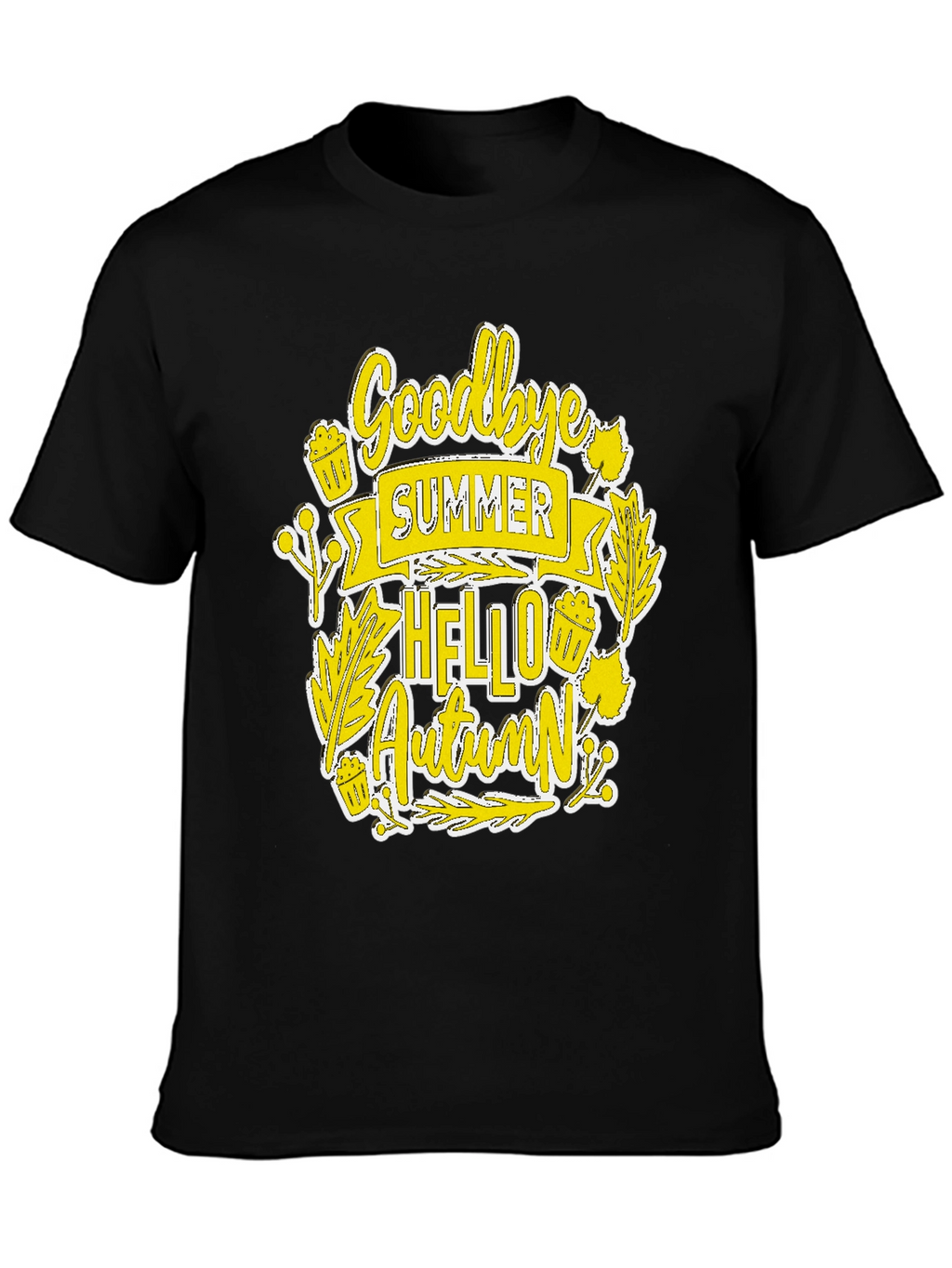 Goodbye Summer Hello Autumn Graphic Tee