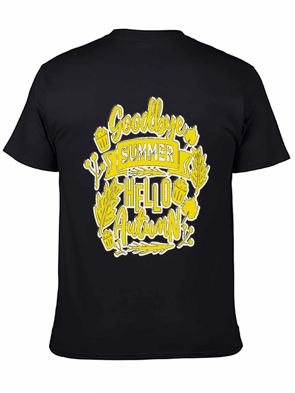 Goodbye Summer Hello Autumn Graphic Tee