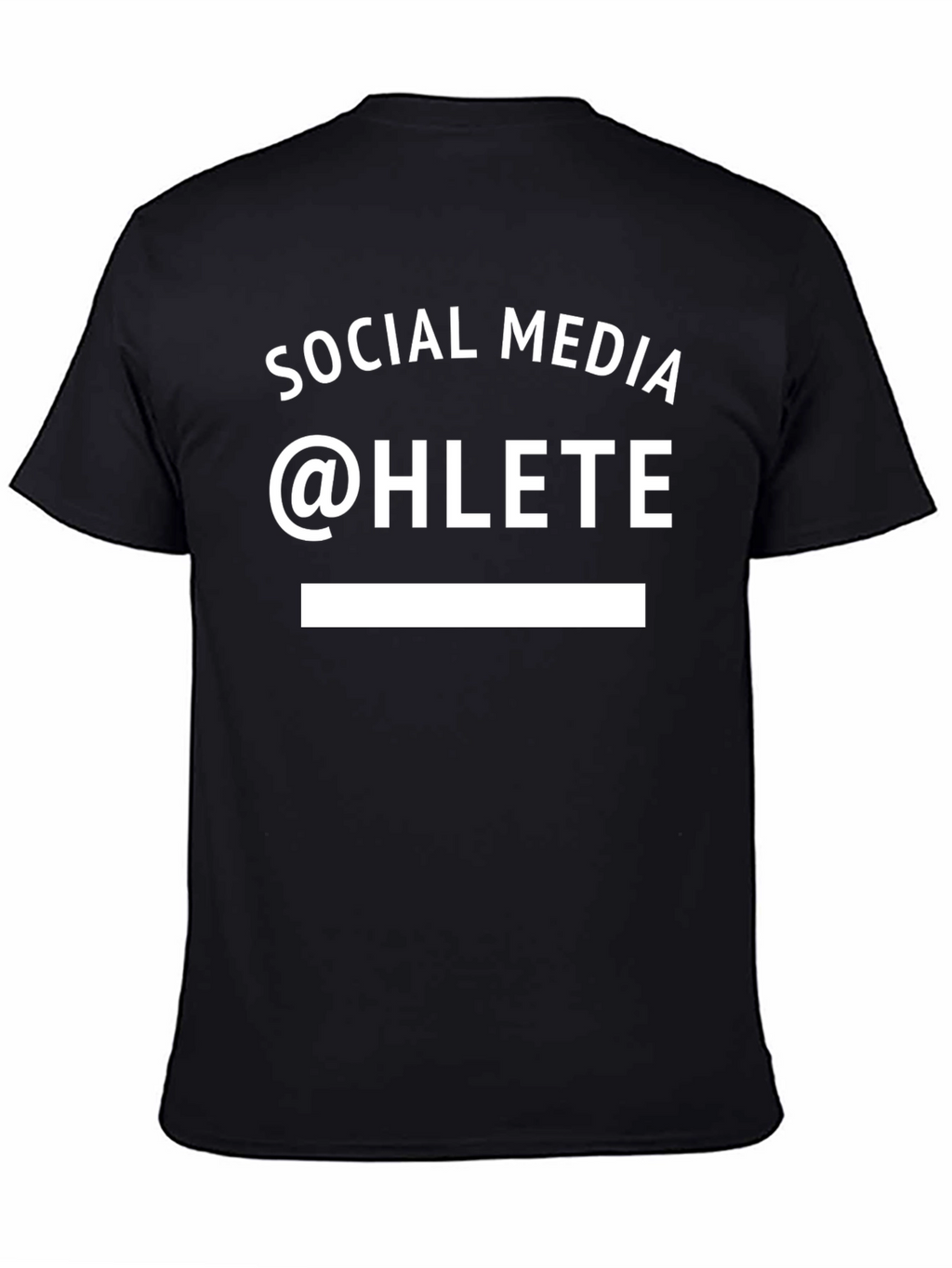 Social Media Athlete Graphic T-Shirt
