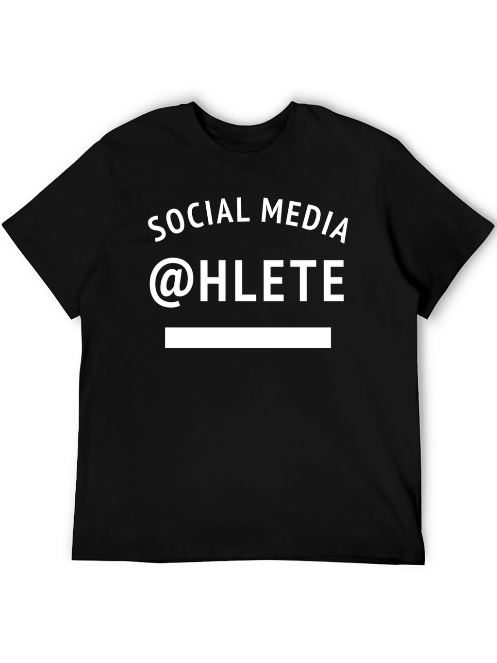 Social Media Athlete Graphic T-Shirt