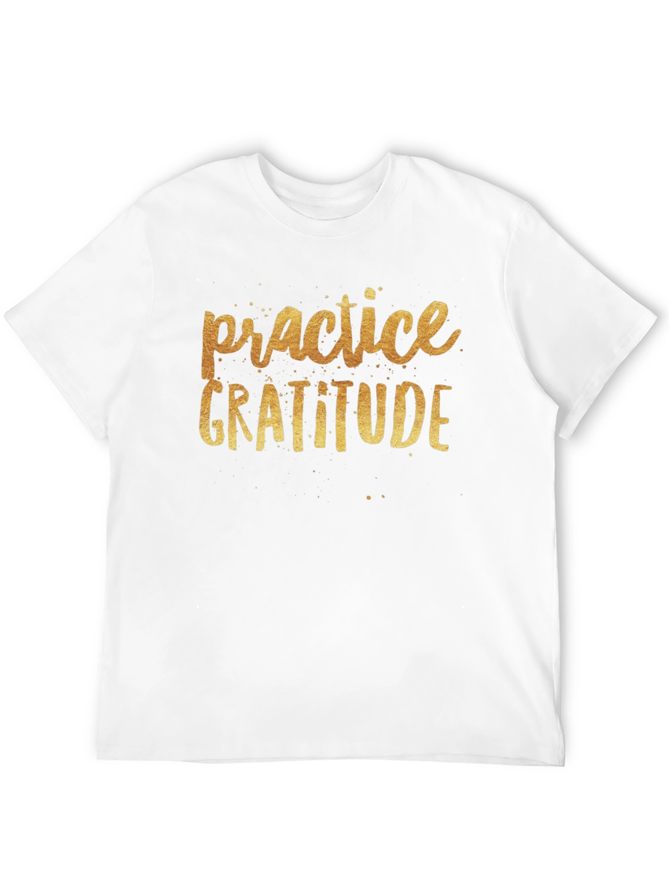 Practice Gratitude Black T-Shirt