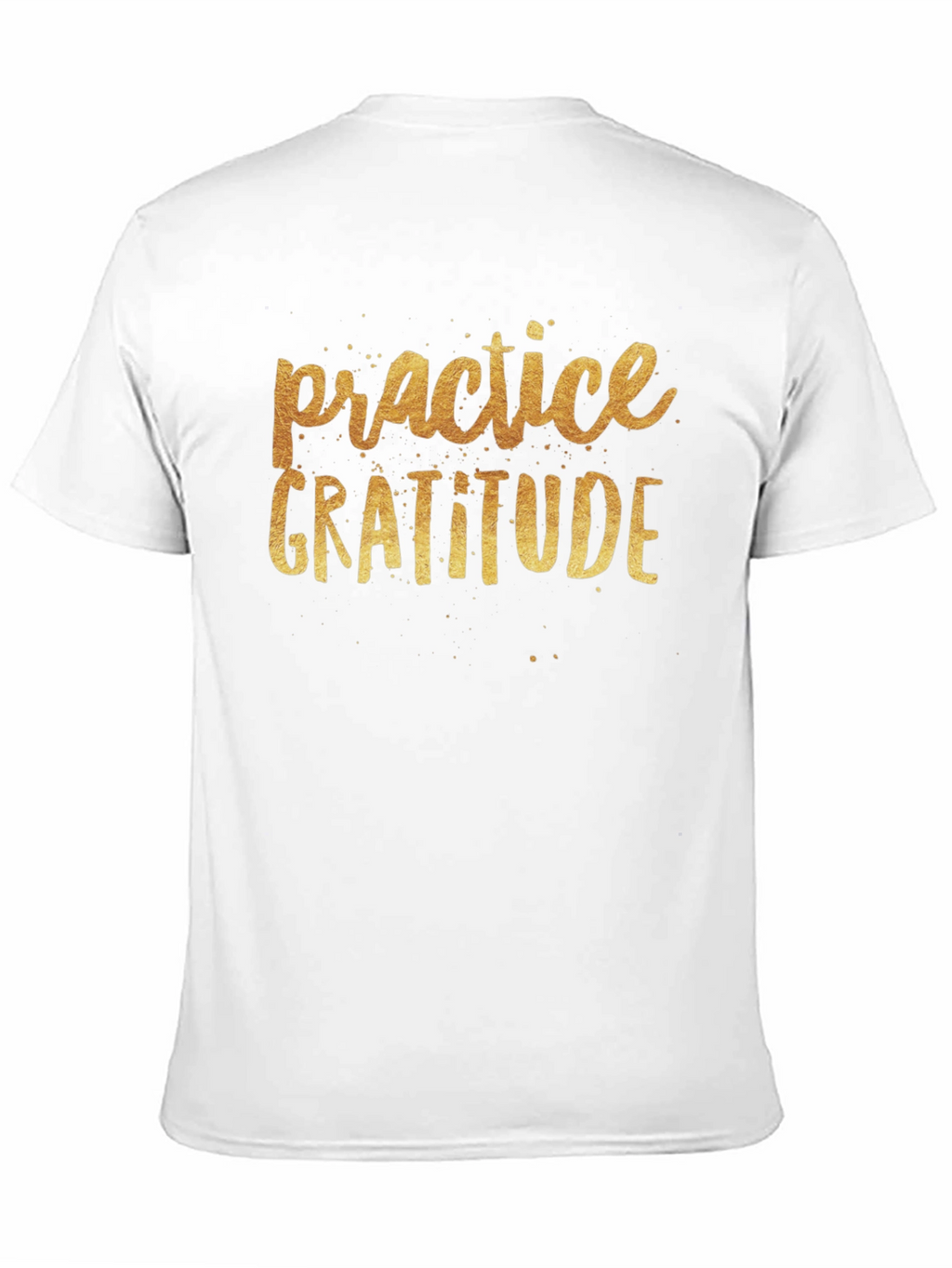 Practice Gratitude Black T-Shirt