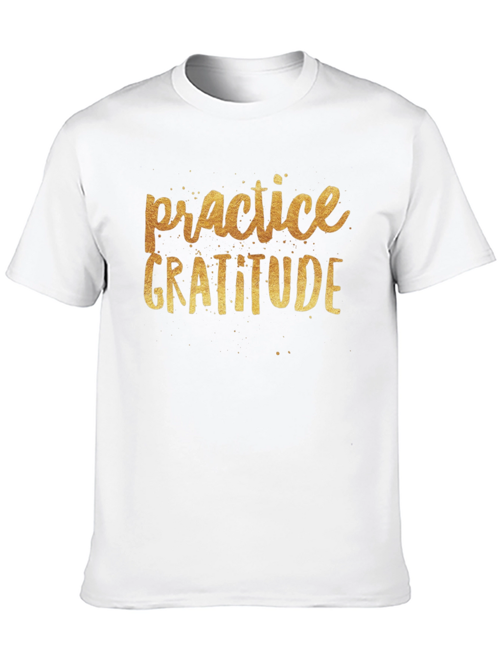 Practice Gratitude Black T-Shirt