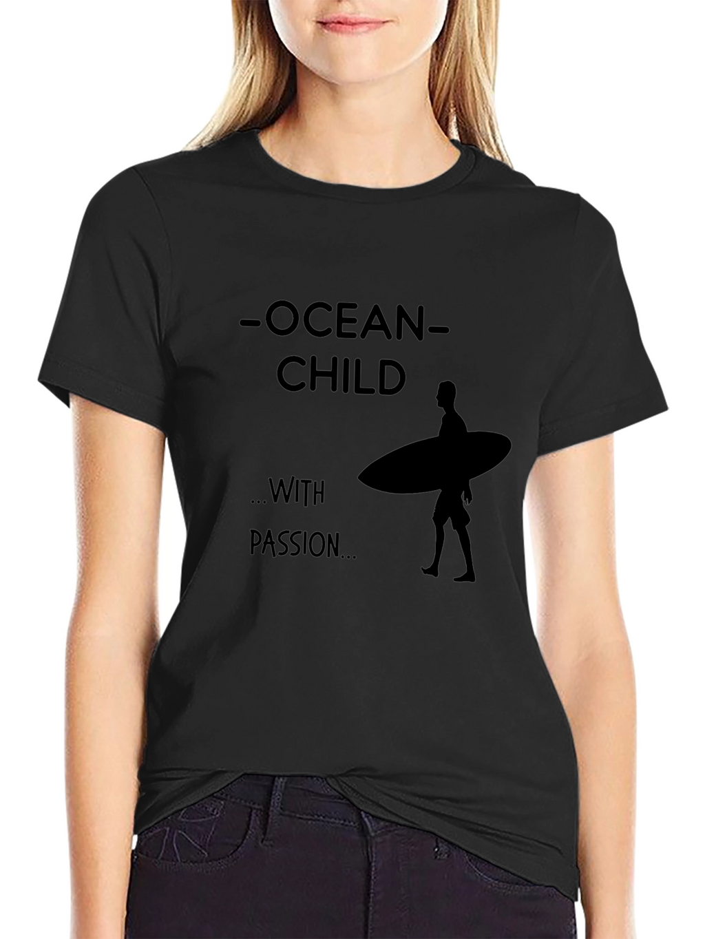 Ocean Child T-Shirt - Surfer Graphic Tee