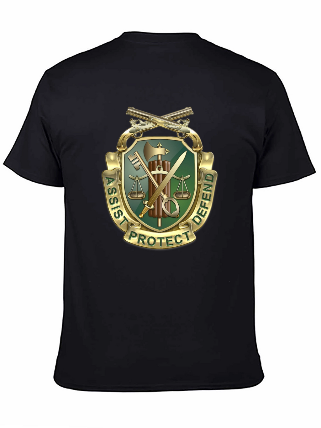 Assist Protect Defend Graphic Tee