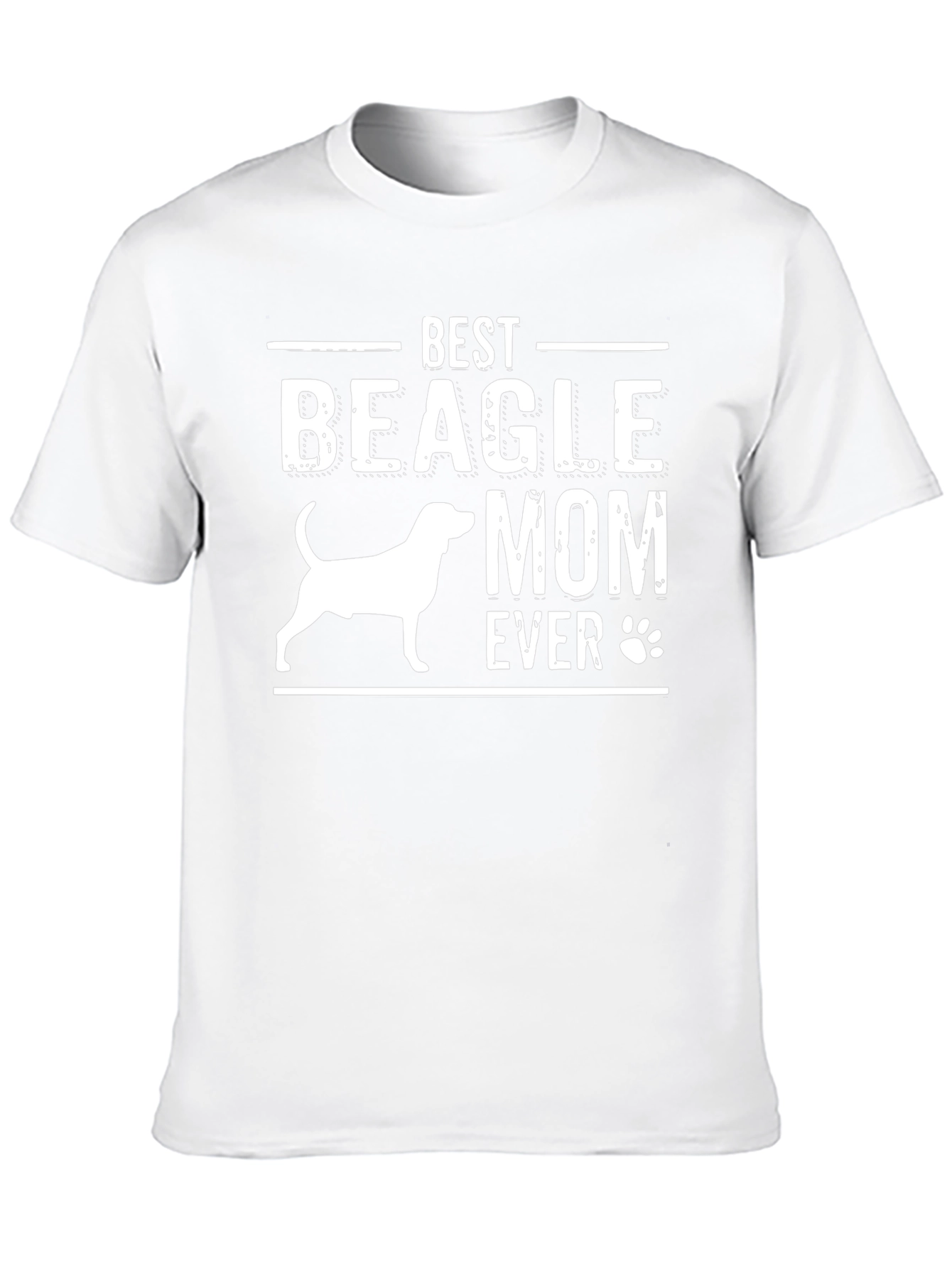 Best Beagle Mom Ever Graphic T-Shirt