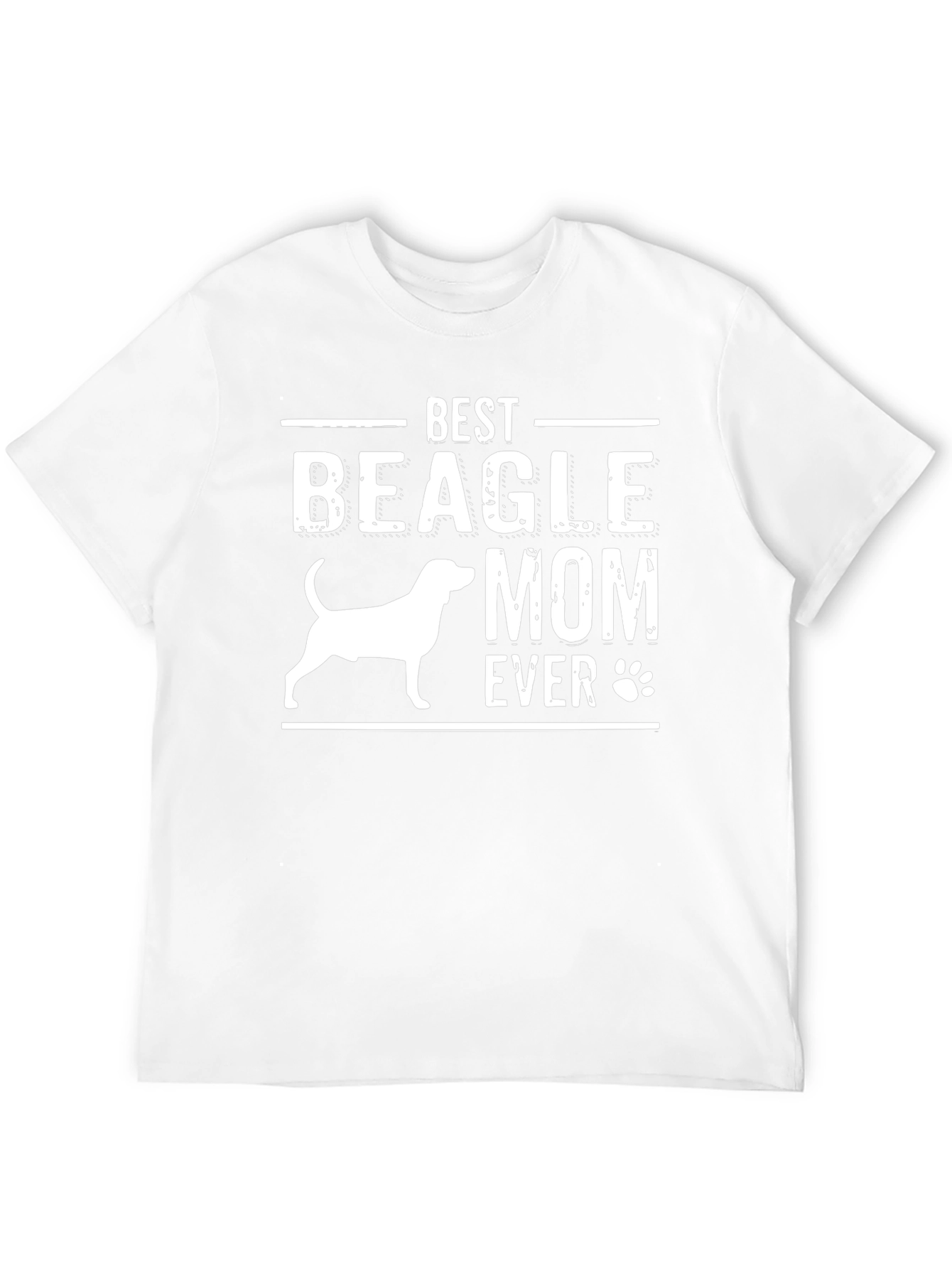 Best Beagle Mom Ever Graphic T-Shirt