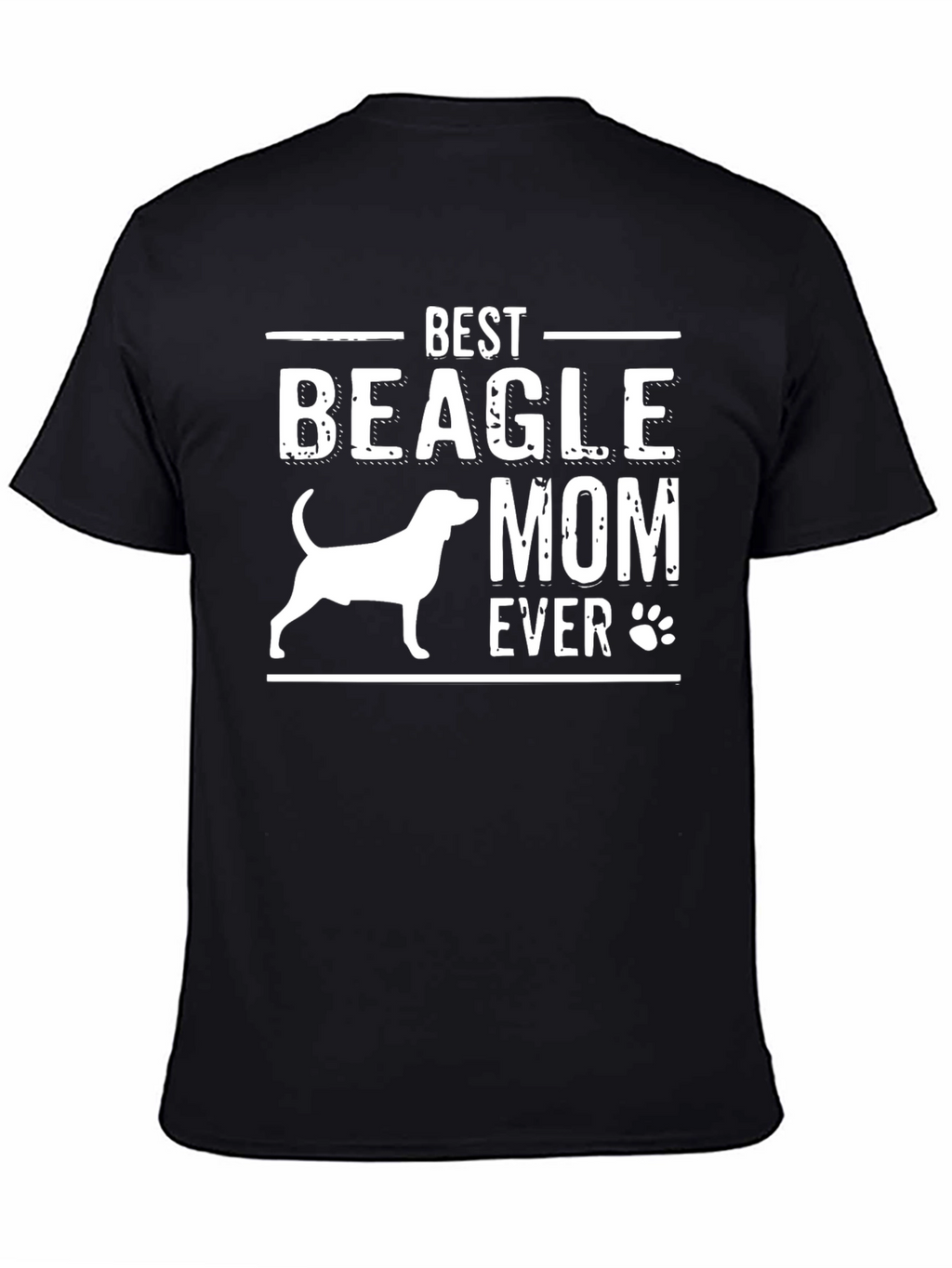 Best Beagle Mom Ever Graphic T-Shirt