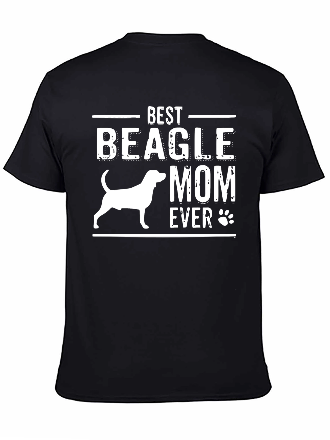 Best Beagle Mom Ever Graphic T-Shirt