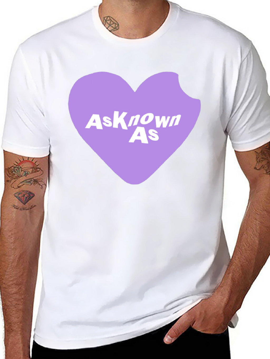 As Known As Heart Graphic T-Shirt