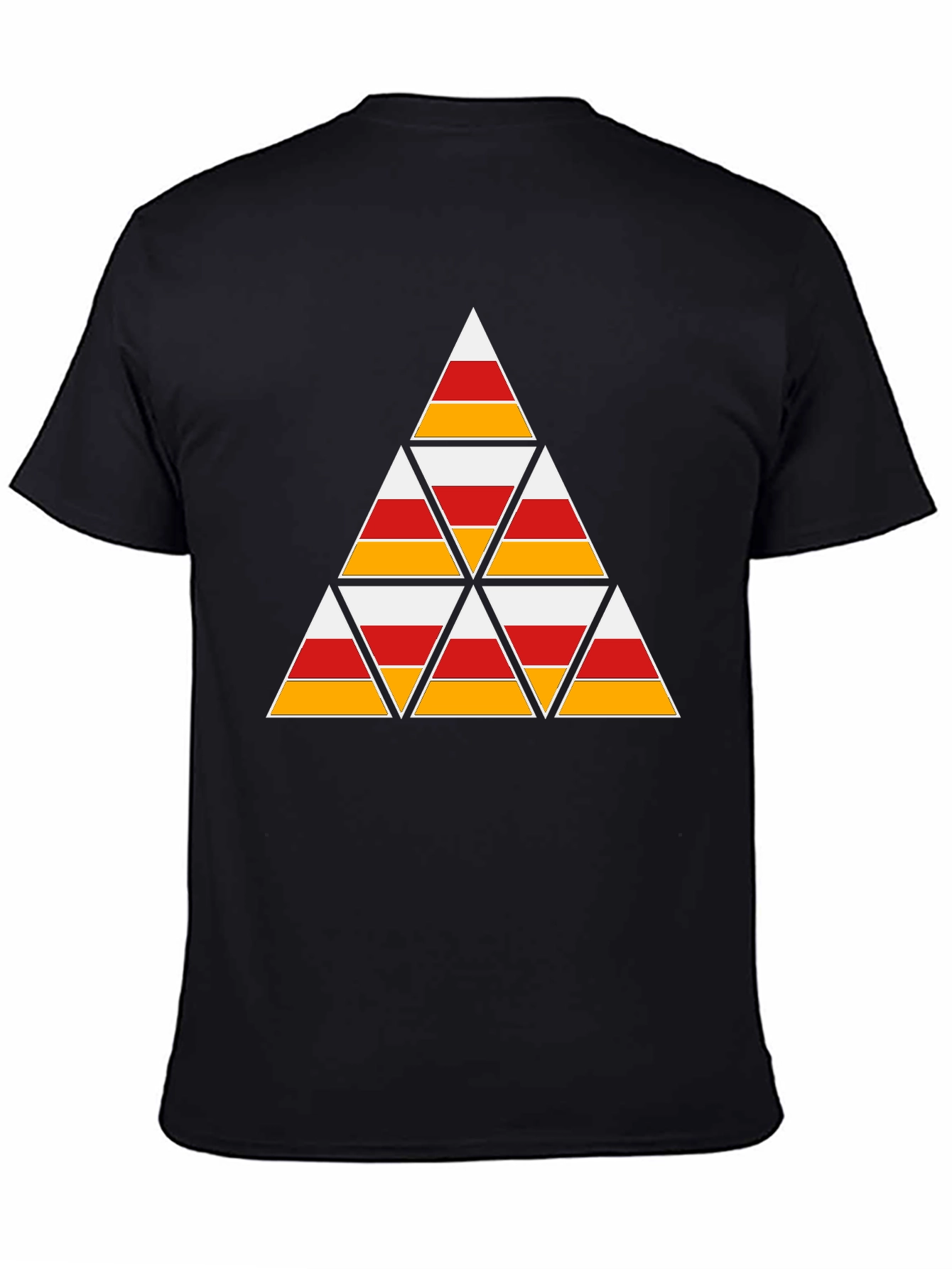 Candy Corn Triangle T-Shirt - Halloween Tee