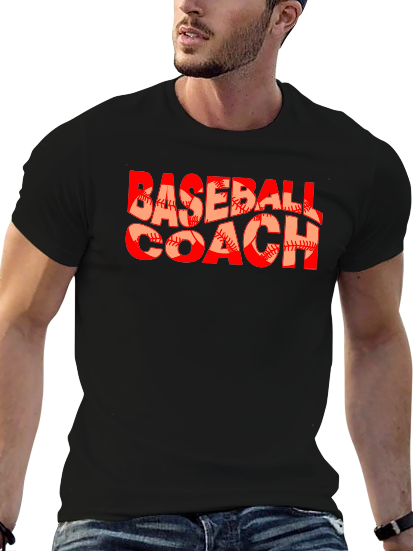 Baseball Coach Graphic T-Shirt