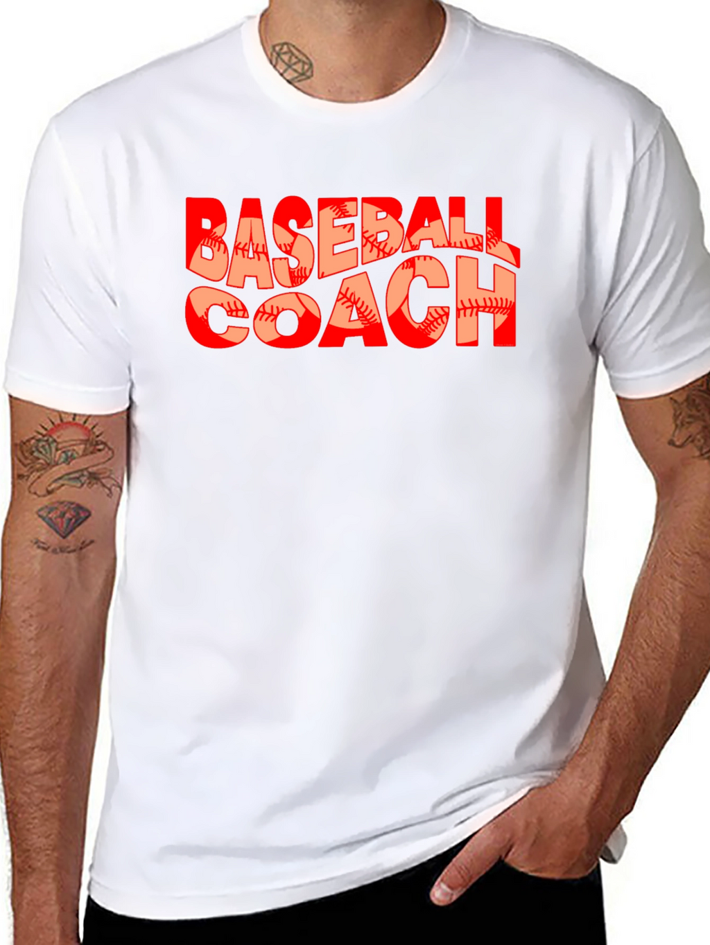 Baseball Coach Graphic T-Shirt