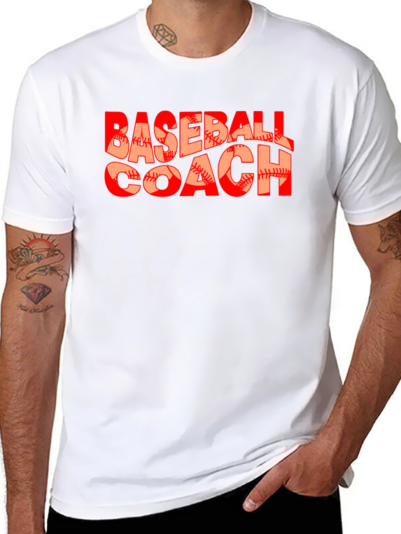 Baseball Coach Graphic T-Shirt
