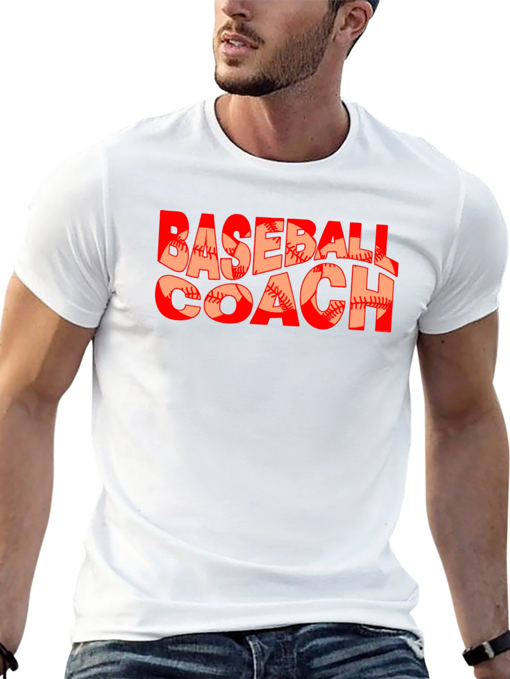 Baseball Coach Graphic T-Shirt