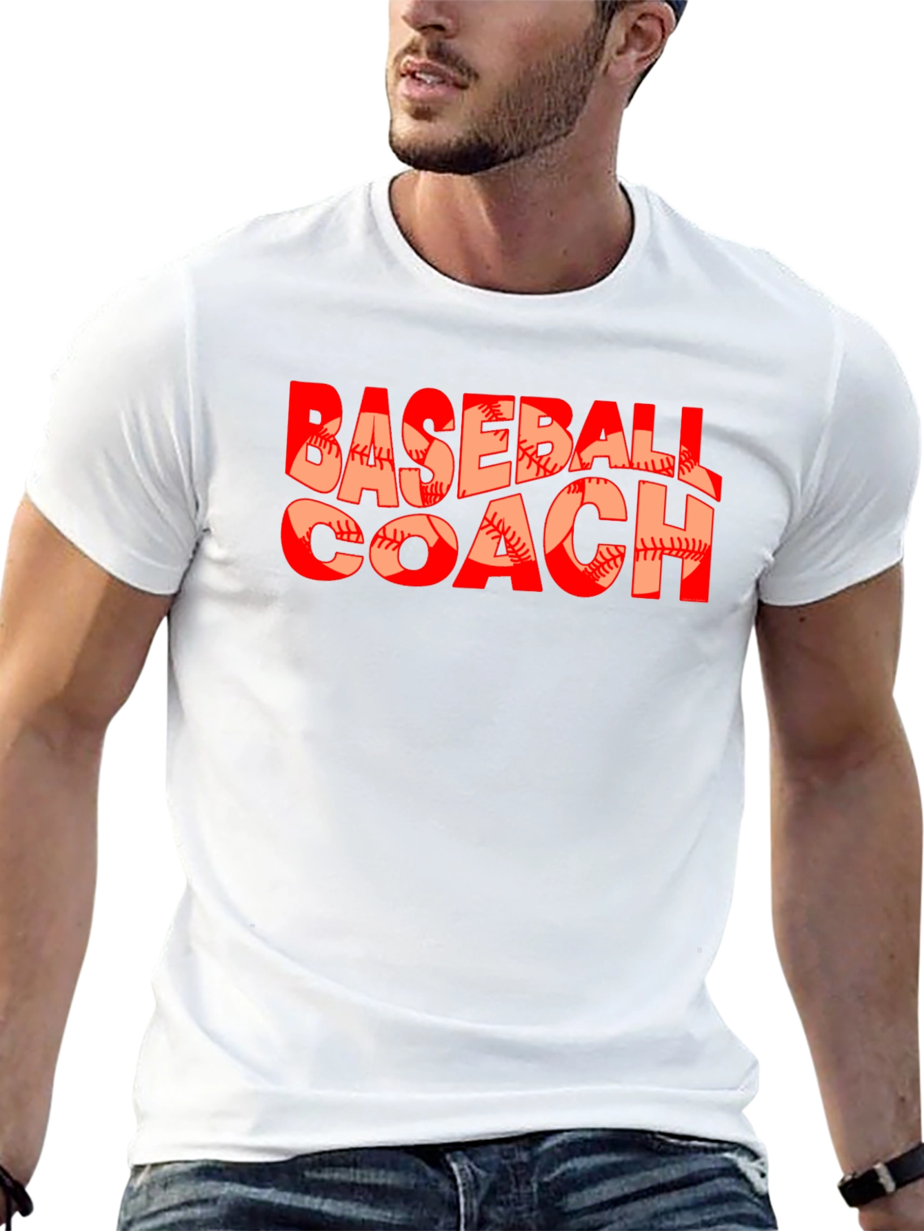 Baseball Coach Graphic T-Shirt