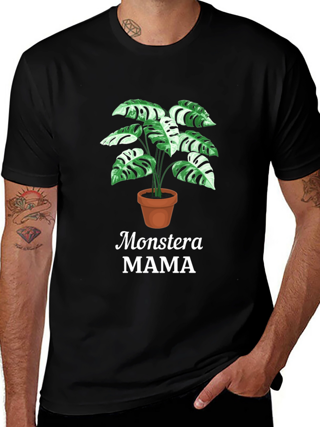 Monstera Mama Plant Lover T-Shirt