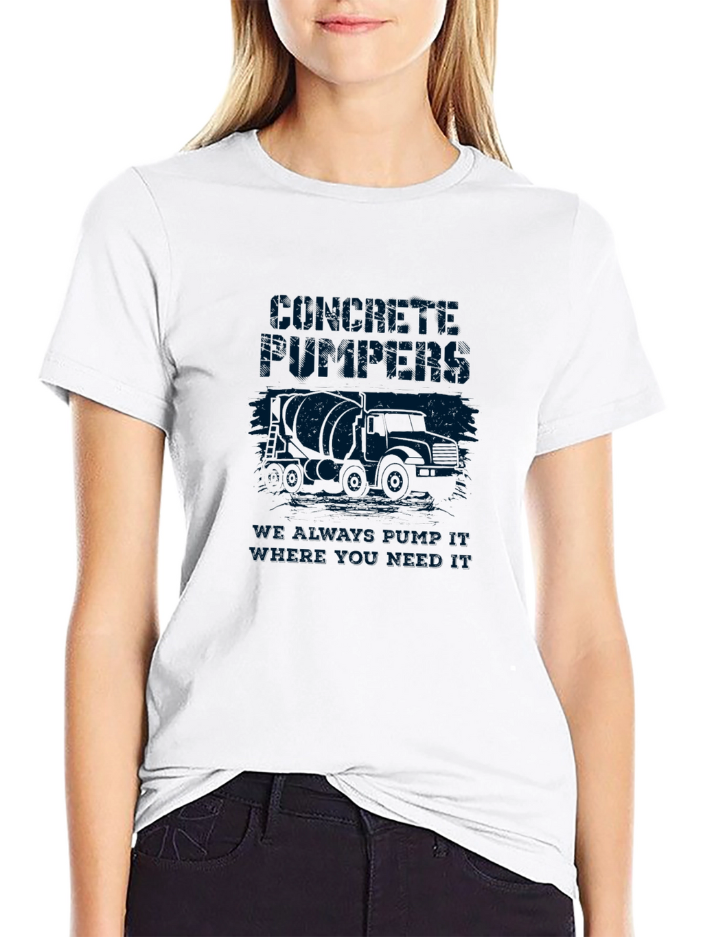 Concrete Pumpers Tee - We Always Bring It!