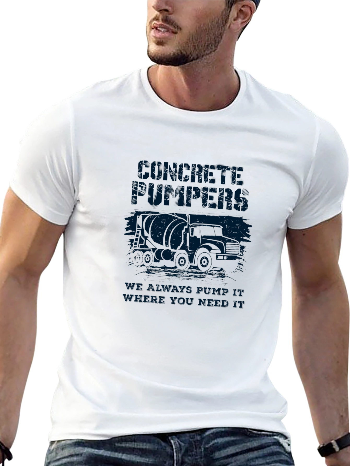 Concrete Pumpers Tee - We Always Bring It!