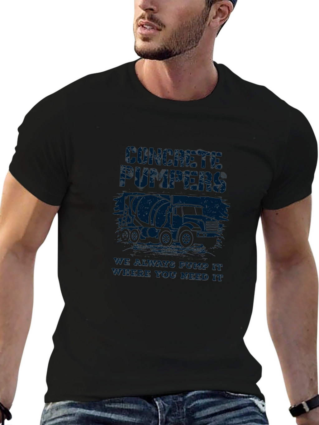 Concrete Pumpers Tee - We Always Bring It!