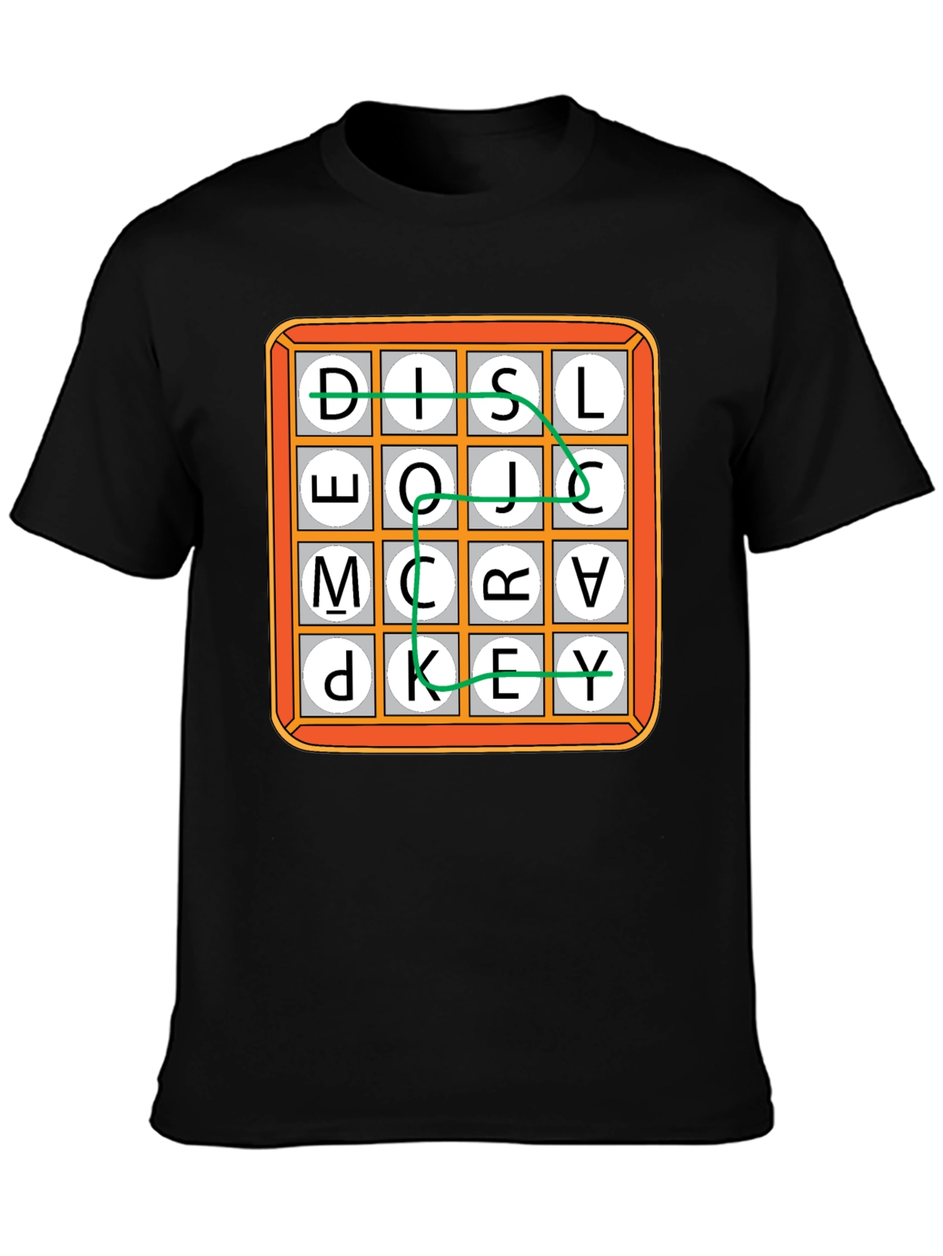 Word Search Graphic Tee
