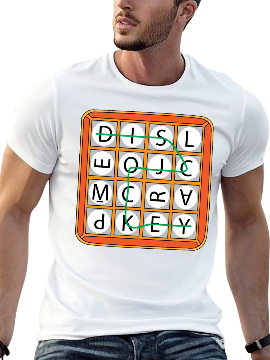 Word Search Graphic Tee