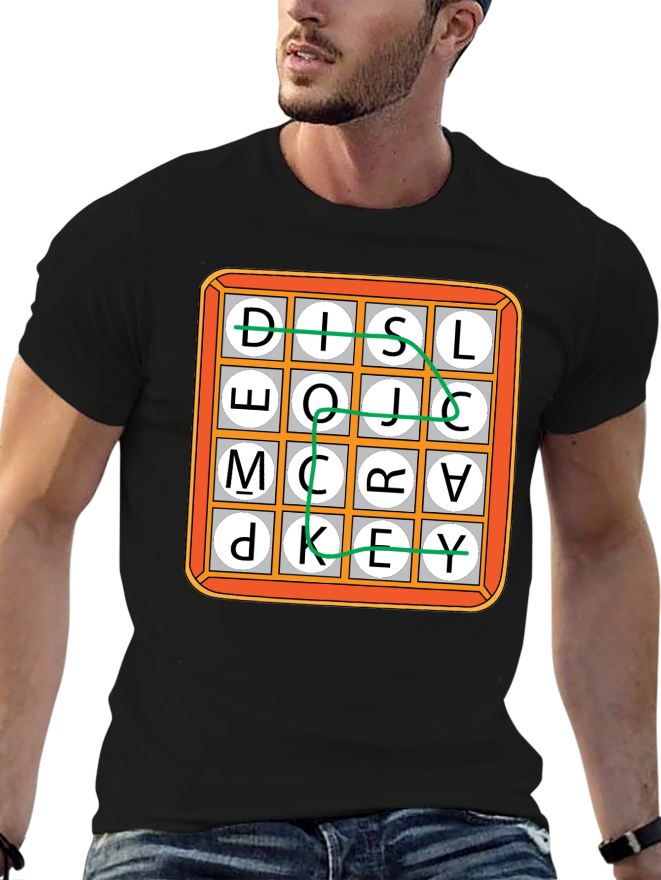 Word Search Graphic Tee
