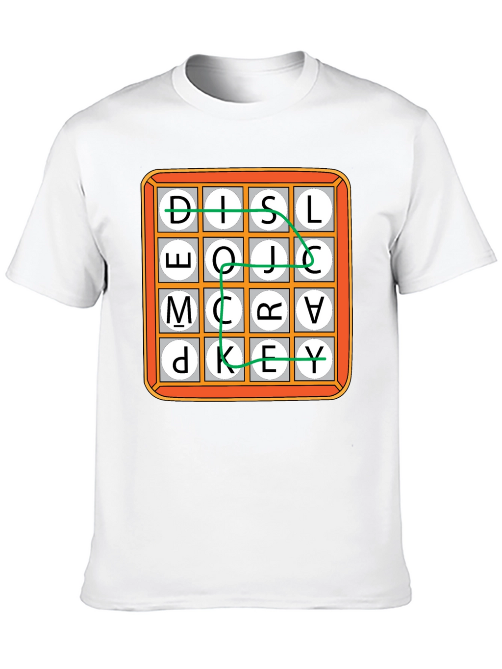 Word Search Graphic Tee