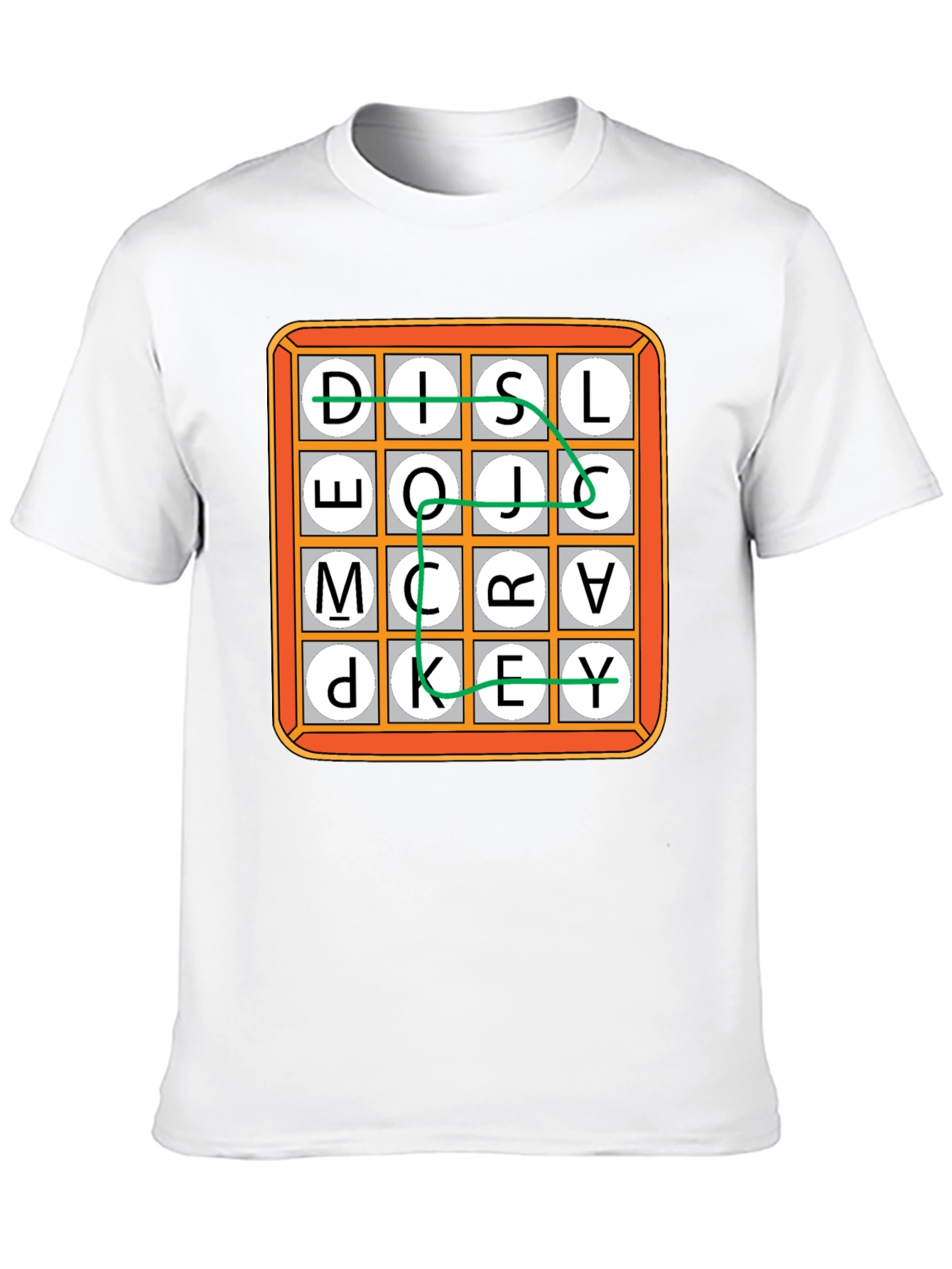 Word Search Graphic Tee