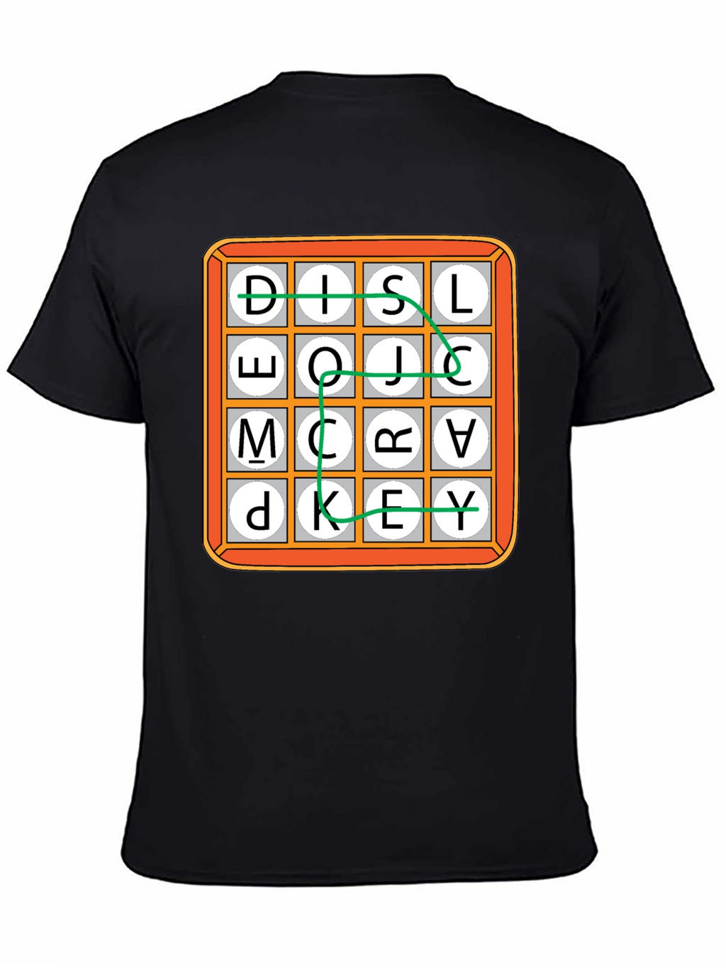 Word Search Graphic Tee
