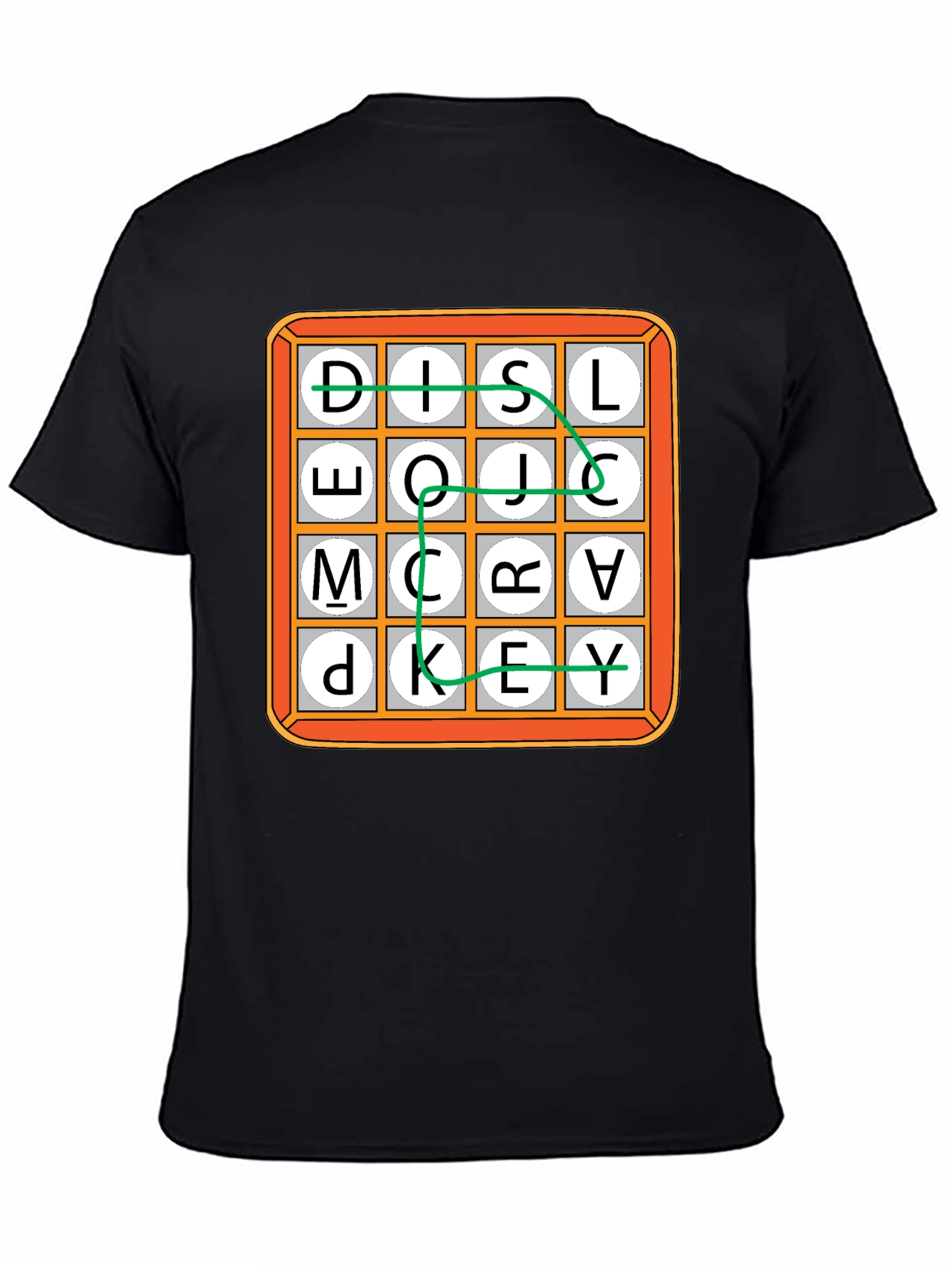 Word Search Graphic Tee