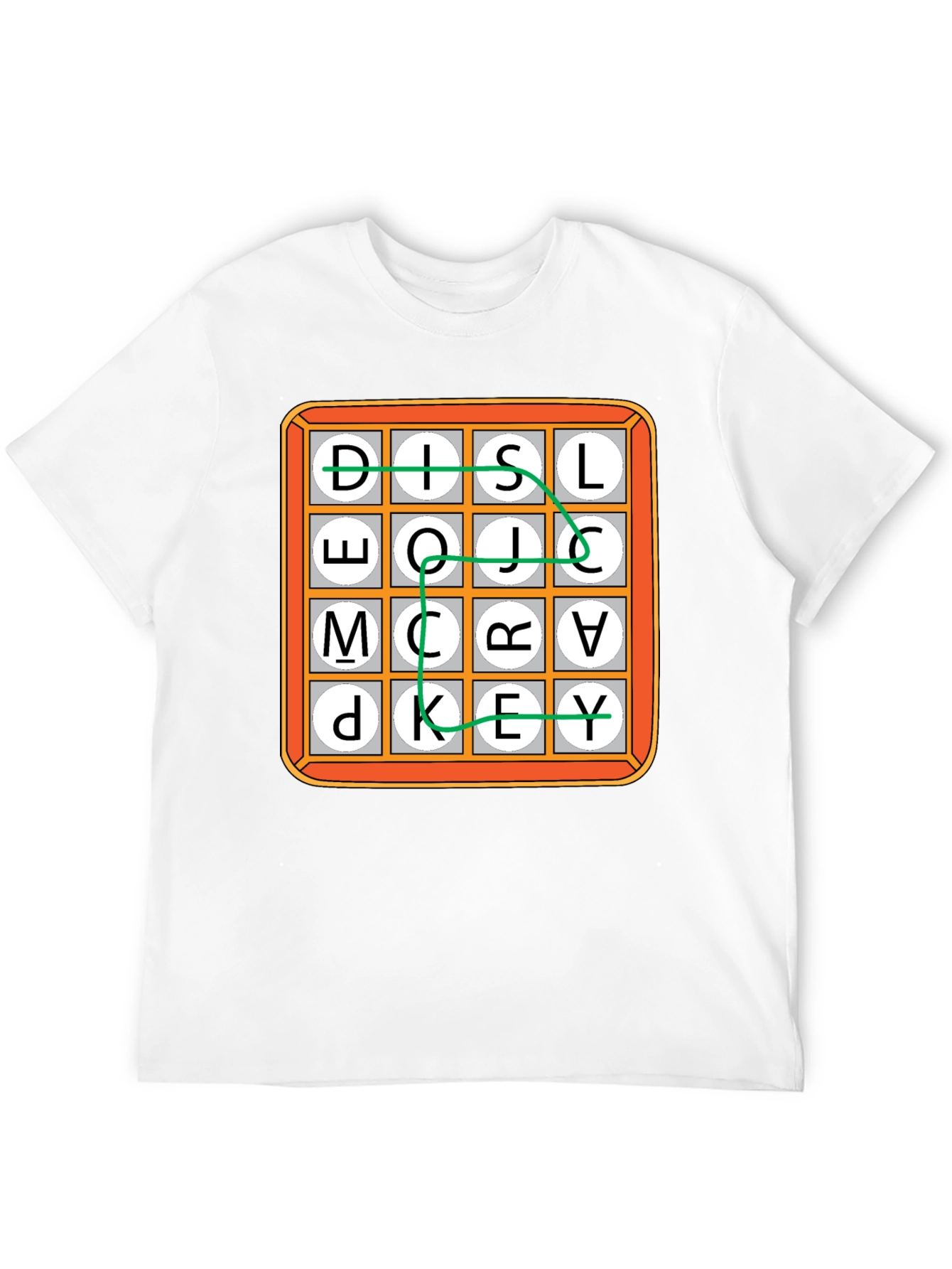Word Search Graphic Tee