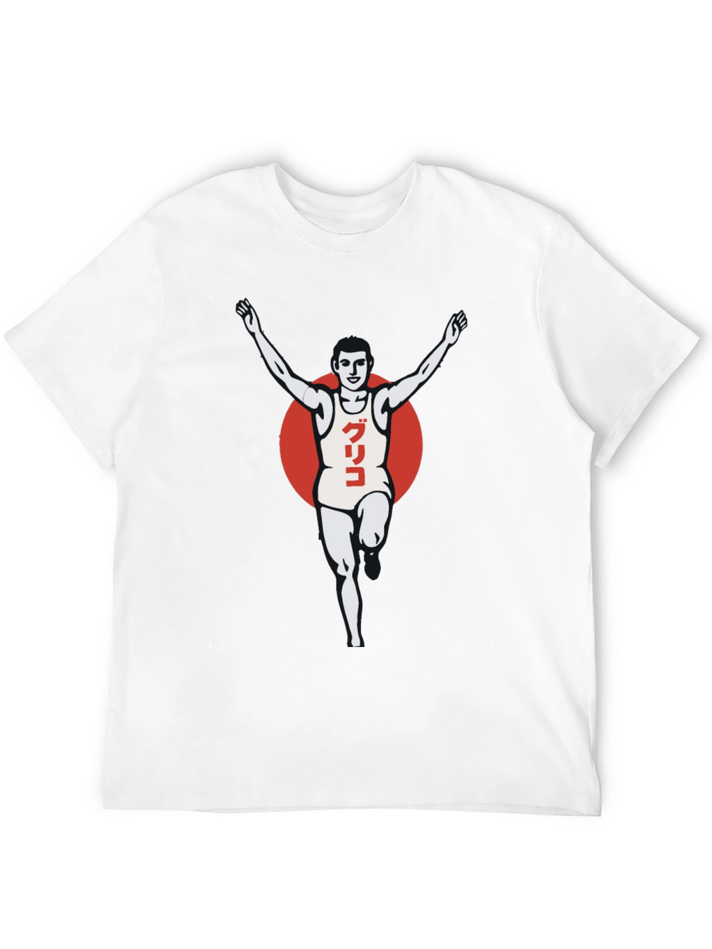 Glico Runner Graphic T-Shirt - Black