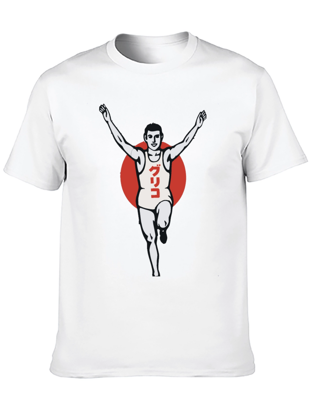 Glico Runner Graphic T-Shirt - Black