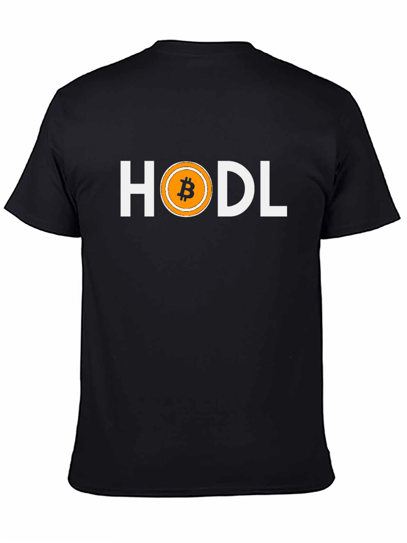 HODL Bitcoin Crypto T-Shirt - Black