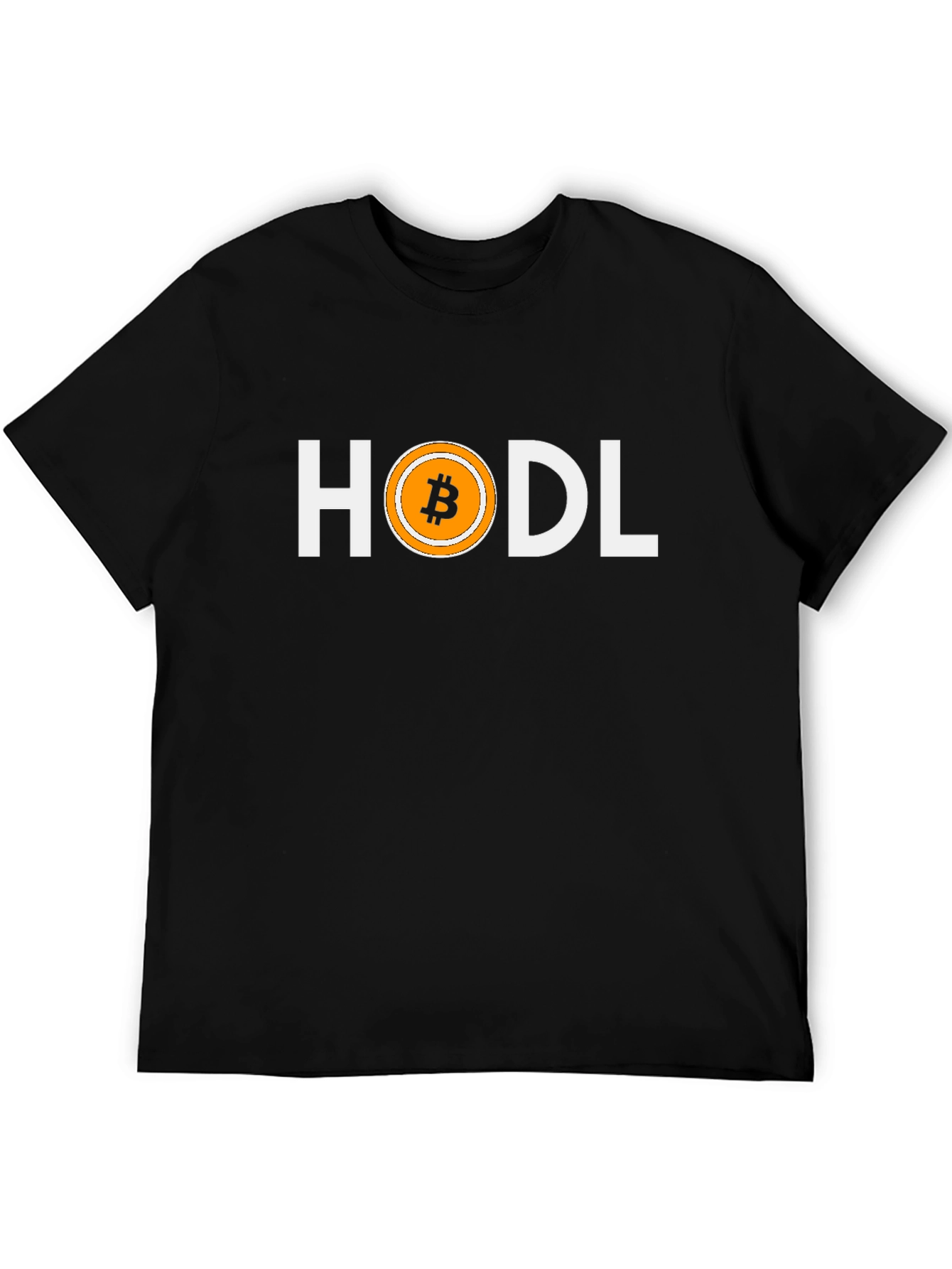 HODL Bitcoin Crypto T-Shirt - Black