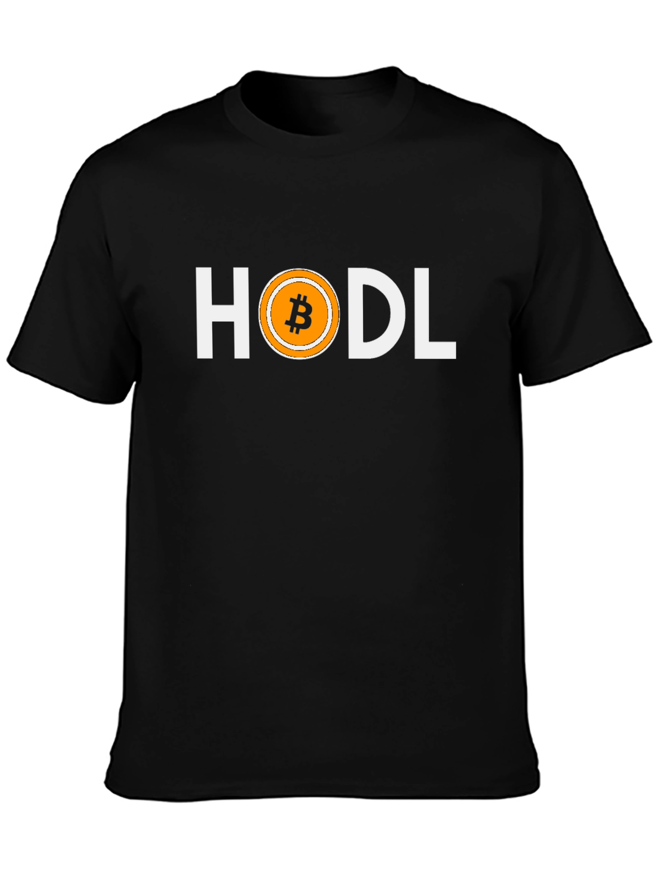 HODL Bitcoin Crypto T-Shirt - Black