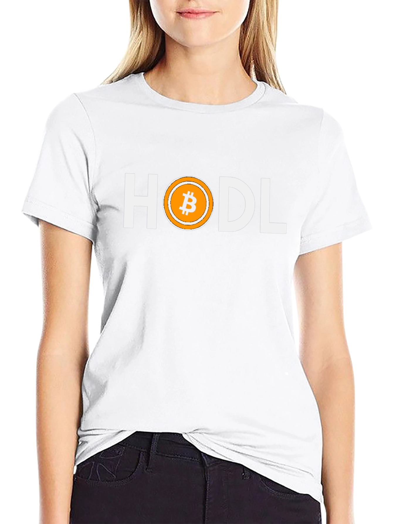 HODL Bitcoin Crypto T-Shirt - Black